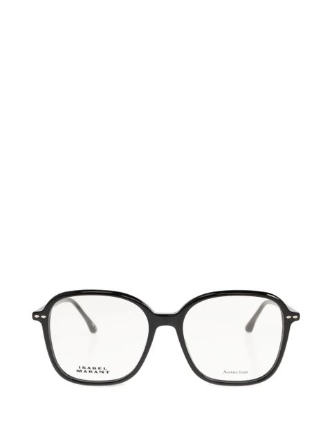Isabel Marant Eyewear round-frame glasses - Black - zdjęcie produktu nr 1