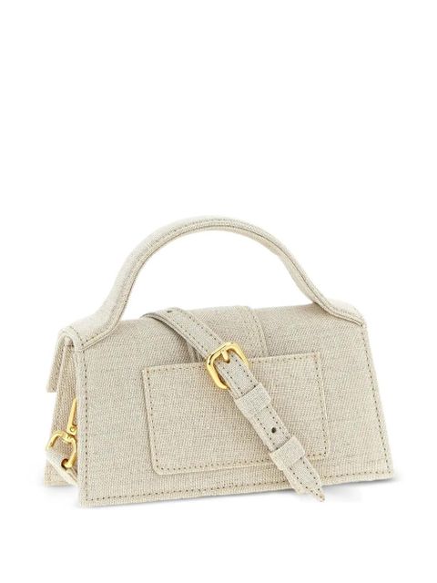 Jacquemus Le Bambino logo-lettering cross body bag - Neutrals - zdjęcie produktu nr 2