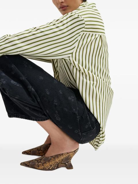 Essentiel Antwerp Janna striped shirt - White