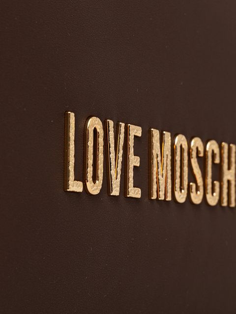 Love Moschino torebka kolor brązowy JC4395PP0NKD031A