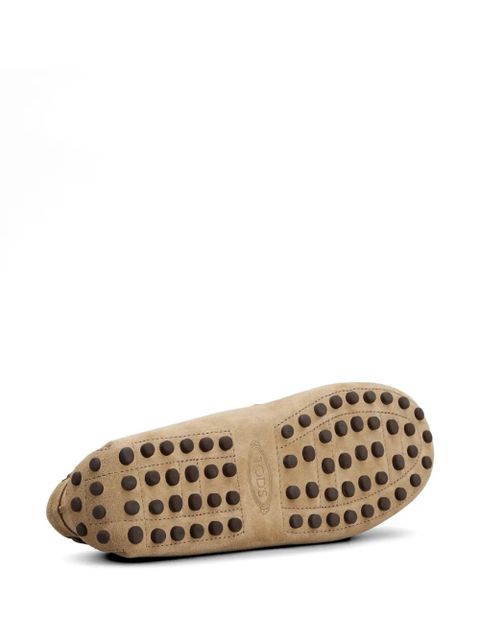 Tod's Gommino suede loafers - Neutrals