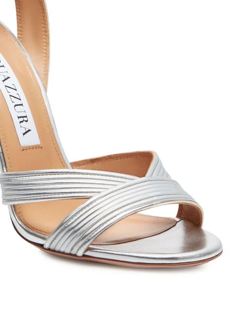 Aquazzura 105mm Ari sandals - Gold