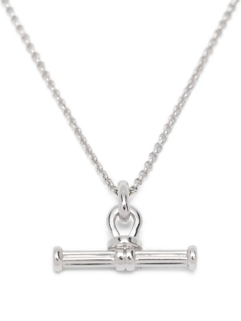 Missoma ridge T-bar chain necklace - Silver