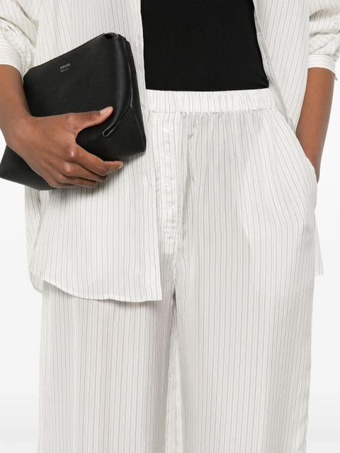 The Frankie Shop Brenna Double Stripe trousers - White