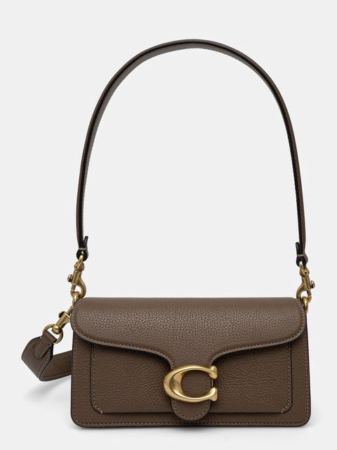 Coach torebka skórzana Tabby kolor beżowy CY201 - zdjęcie produktu nr 1