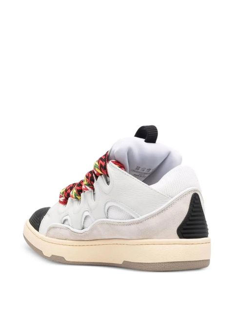 Lanvin Curb rope-style laces sneakers - Grey