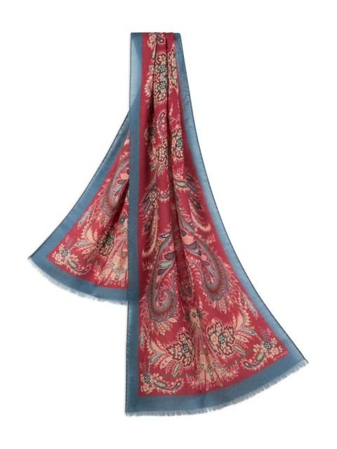 ETRO paisley-print scarf - Red - zdjęcie produktu nr 2