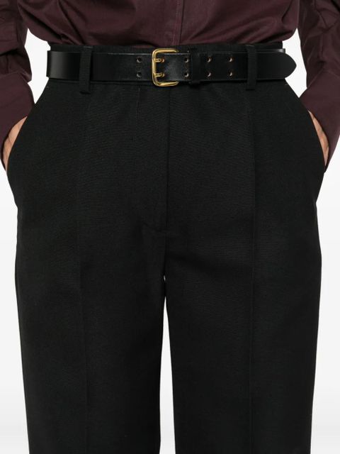 TOTEME pleated trousers - Black