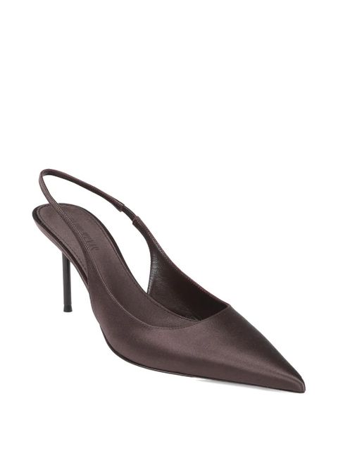 Paris Texas 70mm slingback heeled pumps - Brown