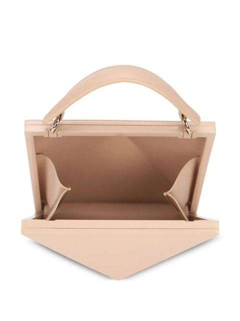 Valentino Garavani geometric clutch bag - Neutrals