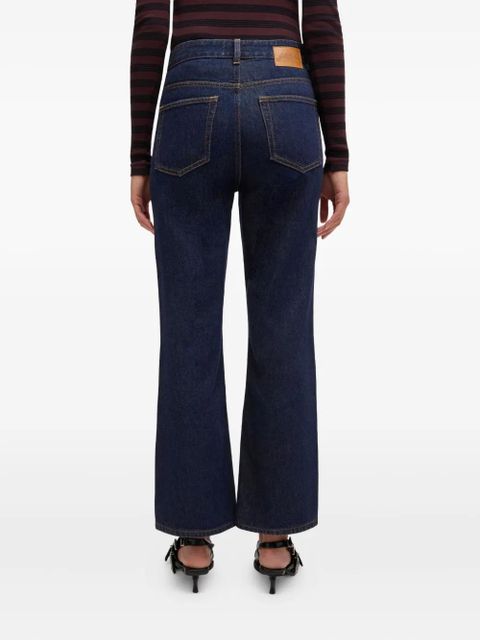 GANNI bootcut jeans - Blue