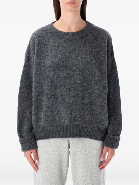 American Vintage Vitow round-neck wool sweater - Grey - zdjęcie produktu nr 1