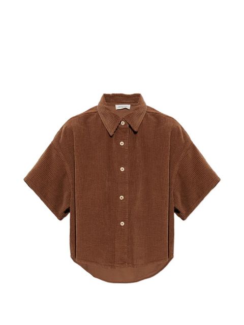 American Vintage Padow corduroy shirt - Brown - zdjęcie produktu nr 1