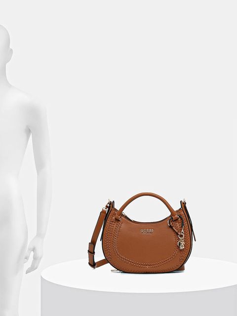 Guess torebka TATUM kolor brązowy HWNG96 67060