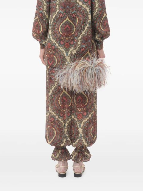 Valentino Garavani Voyage Imaginaire-print trousers - Red