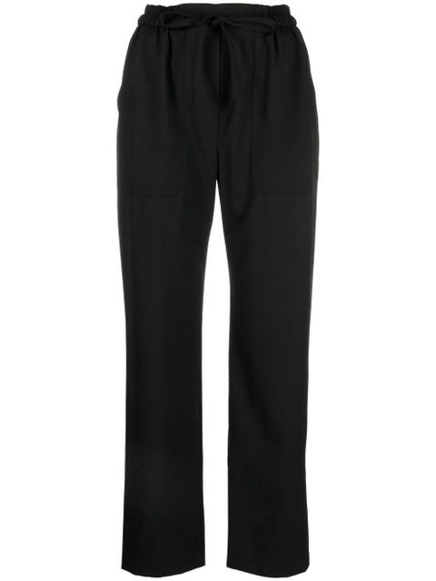 ETRO slim-fit tie-fastening trousers - Black - zdjęcie produktu nr 1