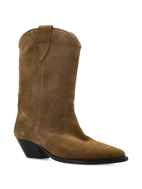 ISABEL MARANT Duerto pointed toe western boots - Green - zdjęcie produktu nr 2