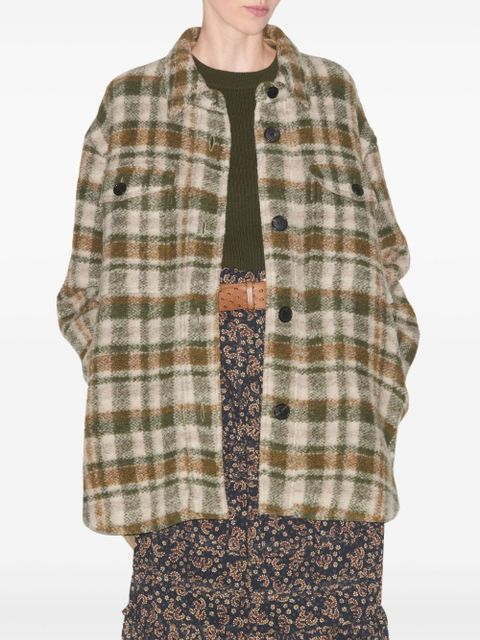 MARANT ÉTOILE Harveli coat - Green