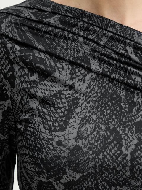 Guess longsleeve ANITA damski kolor szary W5BP08 K1492 - zdjęcie produktu nr 2