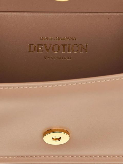 Dolce & Gabbana sacred heart devotion shoulder bag - Neutrals