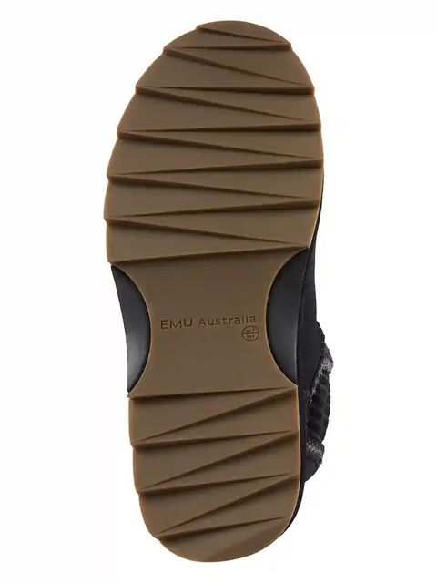 Emu Australia śniegowce zamszowe Higgie kolor czarny W13198