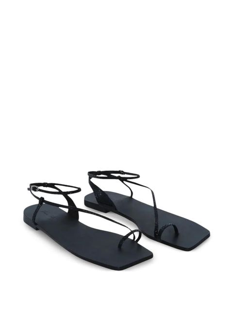 Johanna Ortiz Flamenco Echoes flat sandals - Black - zdjęcie produktu nr 2