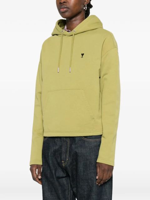 AMI Paris Ami de Coeur monogram hoodie - Green
