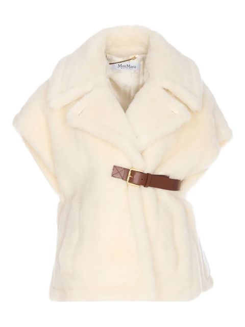 Max Mara double-breasted belted cape - Neutrals - zdjęcie produktu nr 1