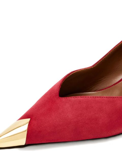 Giuseppe Zanotti 40mm Melaine suede pumps - Red