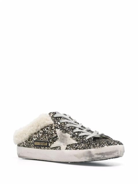 Golden Goose Super-Star sabot sneakers - Black