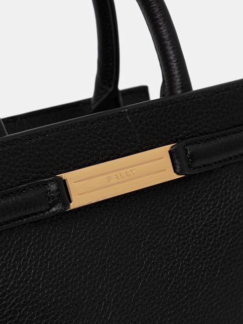 Bally torebka skórzana kolor czarny WAH02F