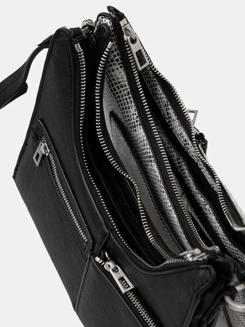 Desigual torebka DELTA VEGA OLIVE kolor czarny 25WAXPB7