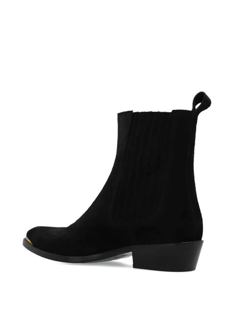 ISABEL MARANT Delano suede ankle boot - Black