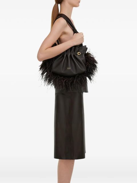 Ferragamo soft bag (S) - Brown - zdjęcie produktu nr 2