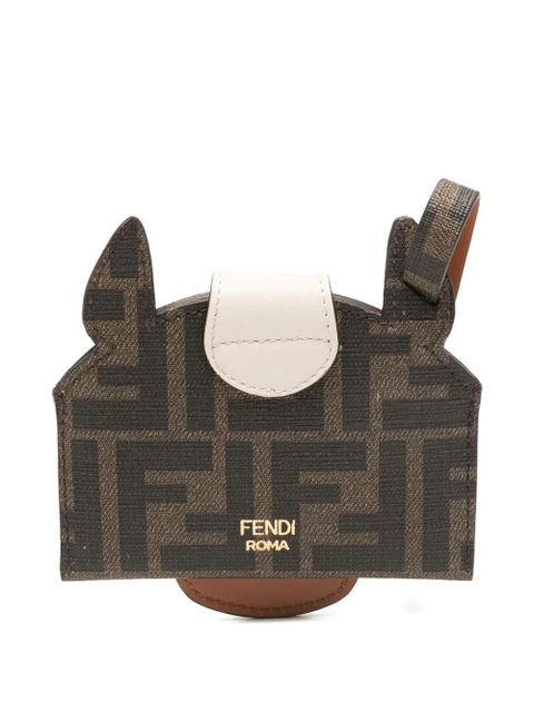 FENDI monogram animal wallet - Brown - zdjęcie produktu nr 2