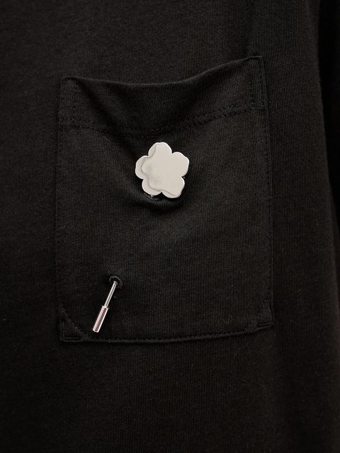 Kenzo t-shirt bawełniany damski kolor czarny FF52TS1504SG.99J