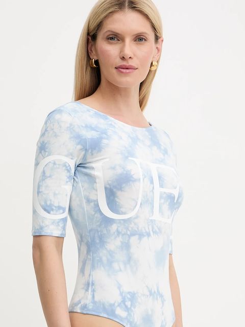 Guess body damski kolor niebieski W5YP16 K49A1