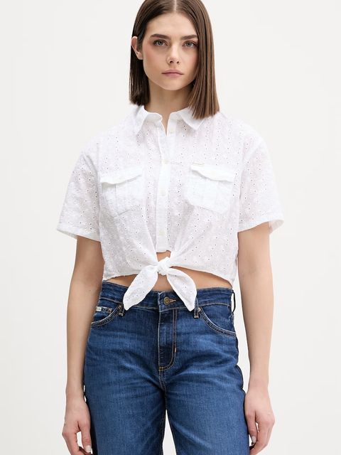 Guess Jeans koszula damska bawełniana - zdjęcie produktu nr 2