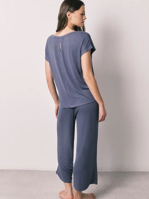 women'secret piżama dwuczęściowa damska z wiskozy - zdjęcie produktu nr 1