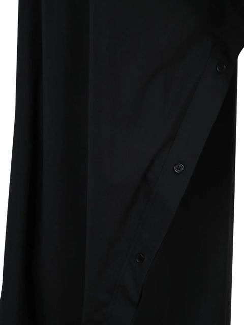 MM6 Maison Margiela buttoned midi dress - Black