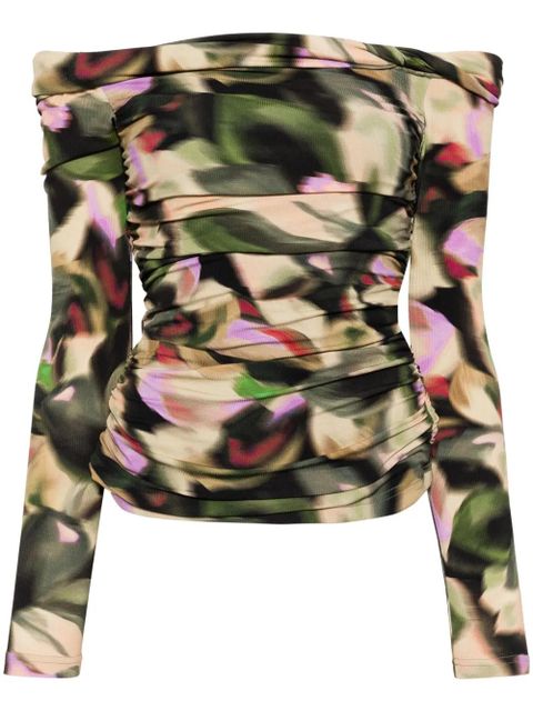 Acler Burford top - Green - zdjęcie produktu nr 1