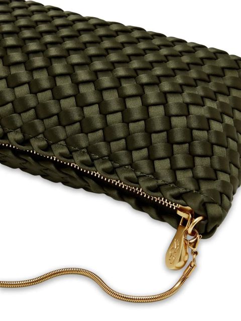 NAGHEDI woven shoulder bag - Green