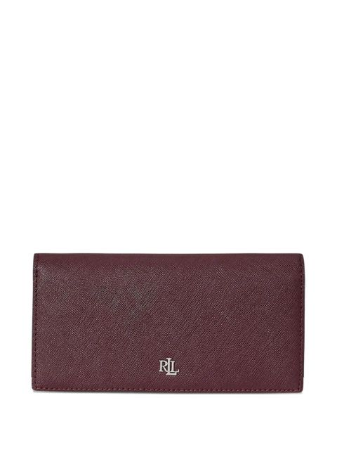 Lauren Ralph Lauren logo leather wallet - Red - zdjęcie produktu nr 1