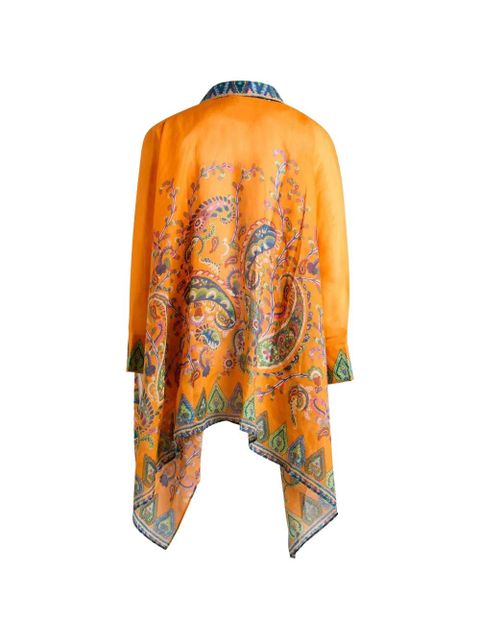 ETRO flared print blouse - Orange - zdjęcie produktu nr 2