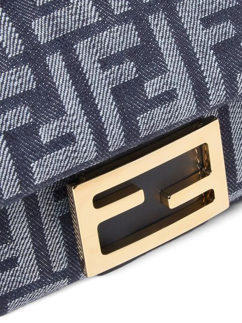 FENDI mini Baguette® chain tote bag - Blue