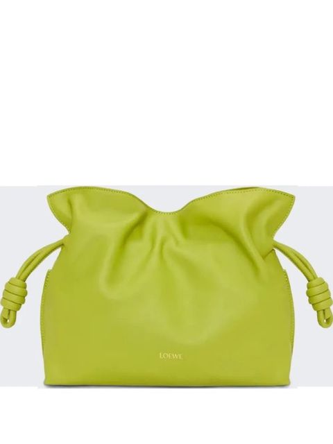 LOEWE Flamenco drawstring clutch bag - Green