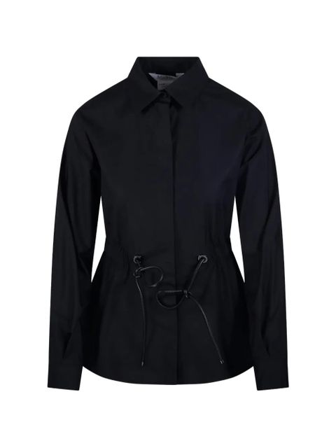 Max Mara Tazzina drawstring shirt - Black - zdjęcie produktu nr 1