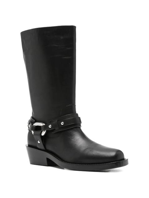 Rabanne block-heel boots - Black - zdjęcie produktu nr 2