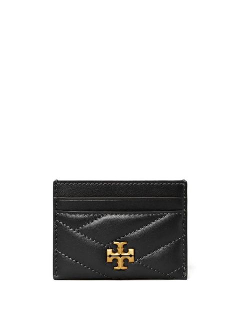 Tory Burch Kira Chevron card holder - Black - zdjęcie produktu nr 1