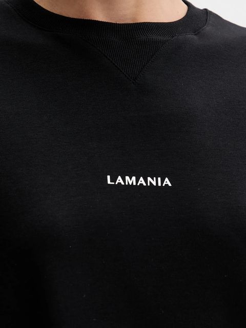 La Mania t-shirt bawełniany damski kolor czarny TEEZY